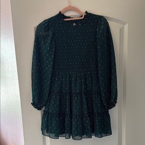 Elegant Green Kids Dress